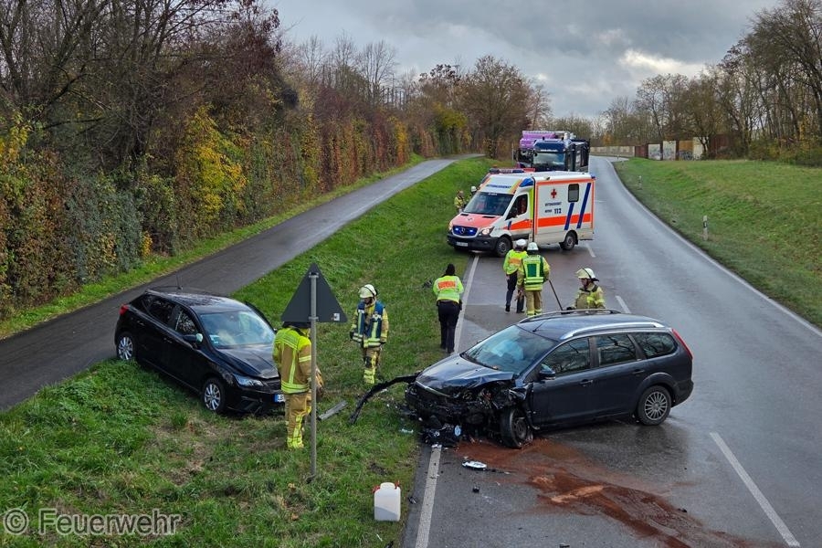 Einsatzfoto Verkehrsunfall Personenschaden
