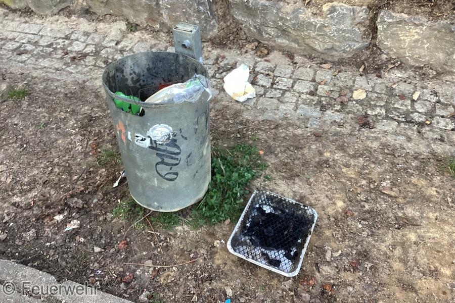 Einsatzfoto Feuer/Rauch Unrat/Kompost